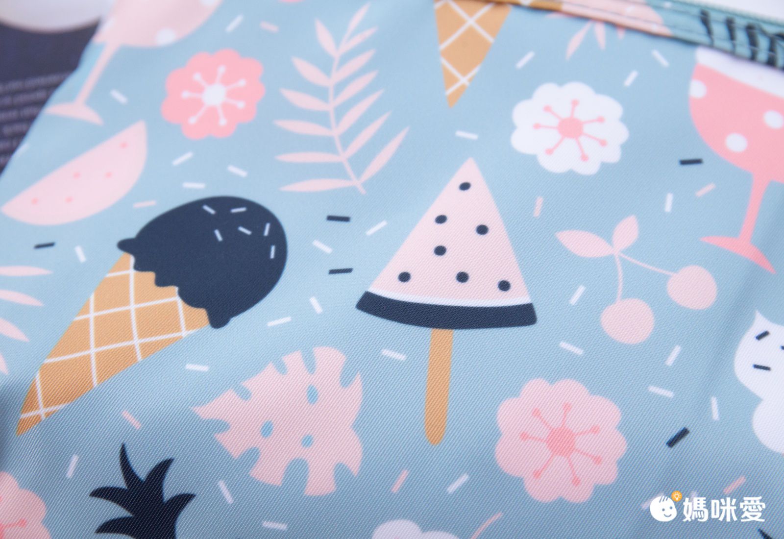 大容量透明子母化妝包-檸檬