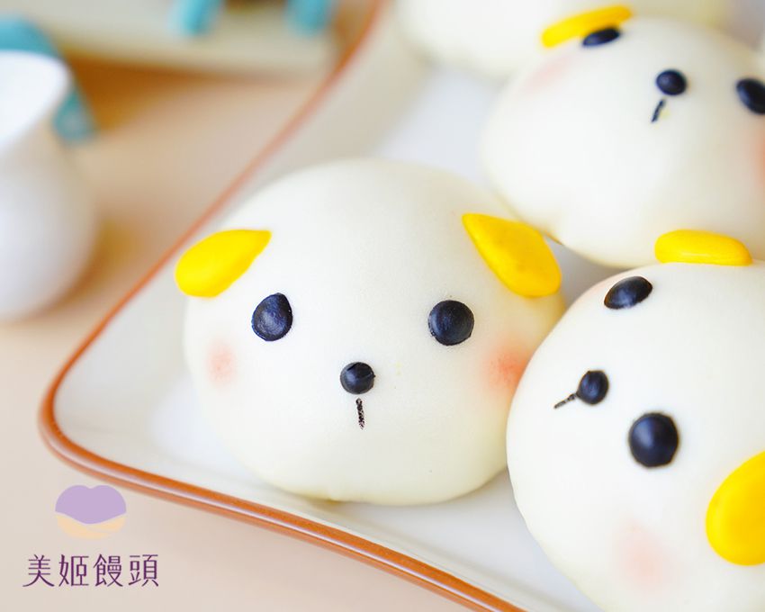 美姬饅頭 - 天竺鼠高麗菜造型包子-50g