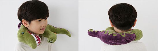 韓國 - 恐龍造型頸枕-棘背龍