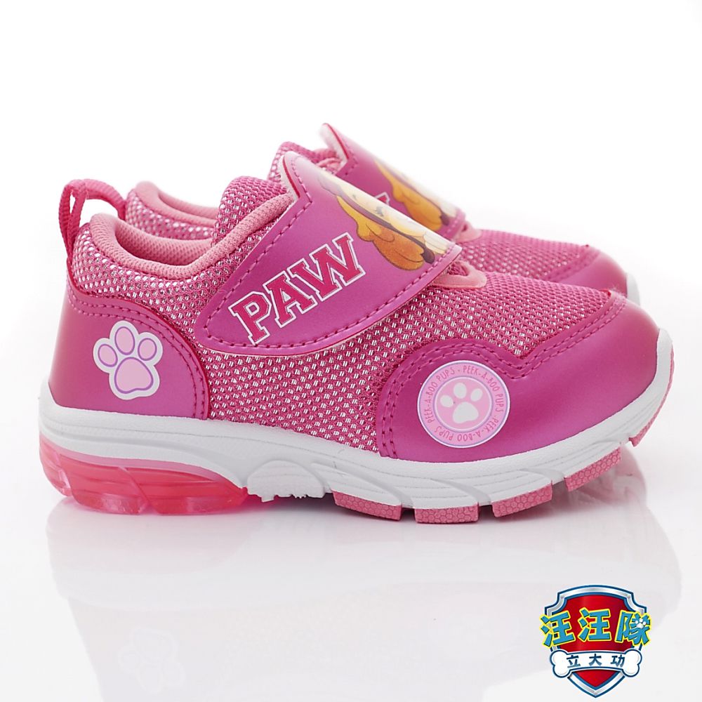 汪汪隊立大功 - 汪汪隊運動休閒鞋款(中小童款)-桃紅