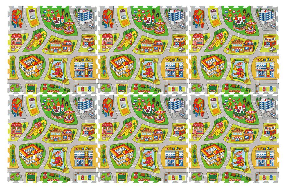 零塑化劑零重金屬！台灣製【LC 無毒 EVA 軟拼圖】