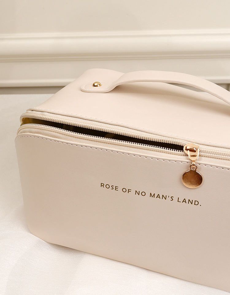 大容量便攜式旅行收納包/化妝包-粉色