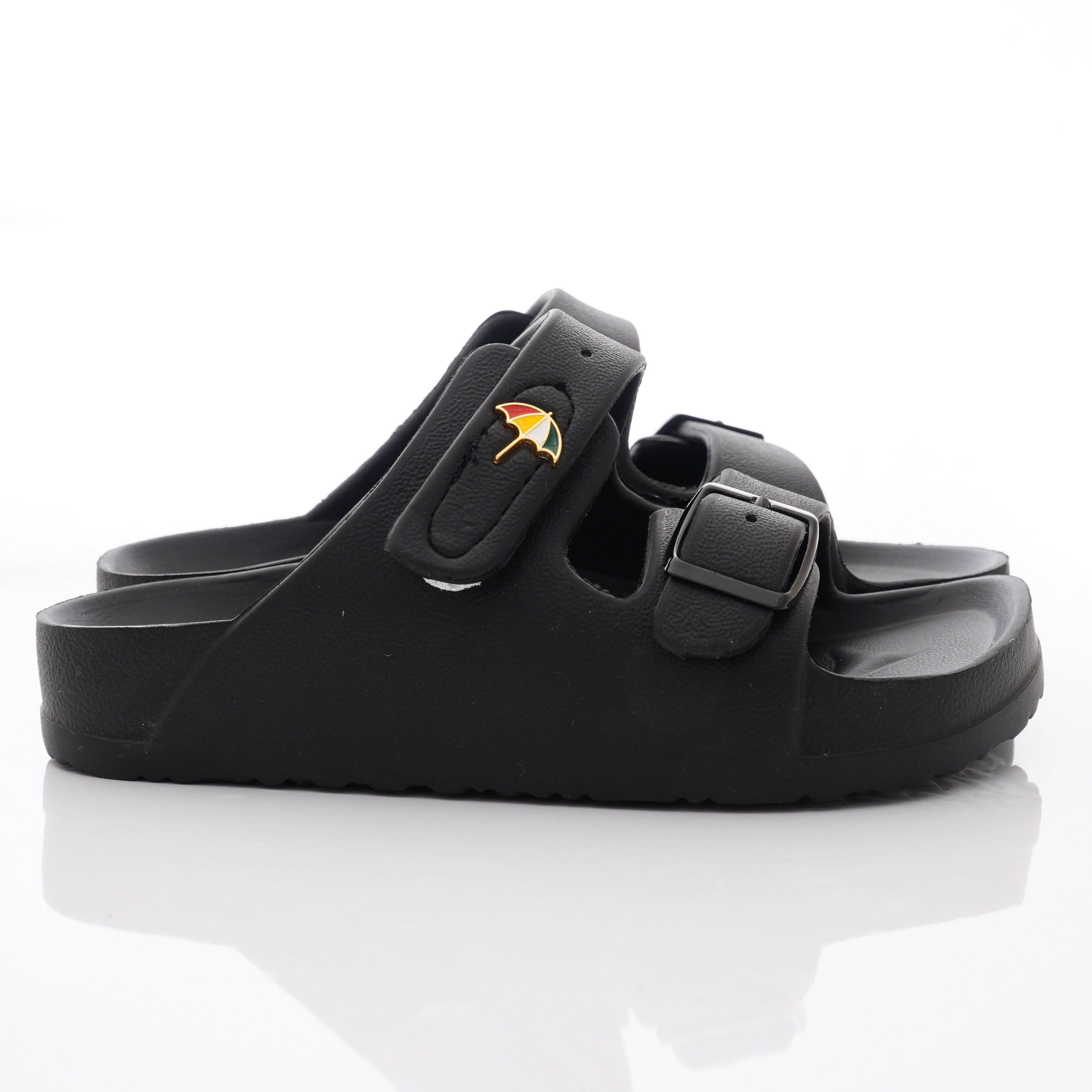 Arnold Palmer 雨傘牌 - 專櫃超輕量拖鞋款(中小童段)-黑