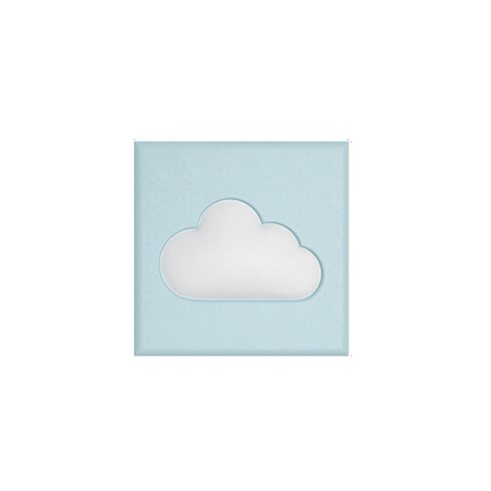 Vanibaby - 可裁切3D立體防撞壁貼-藍底白雲