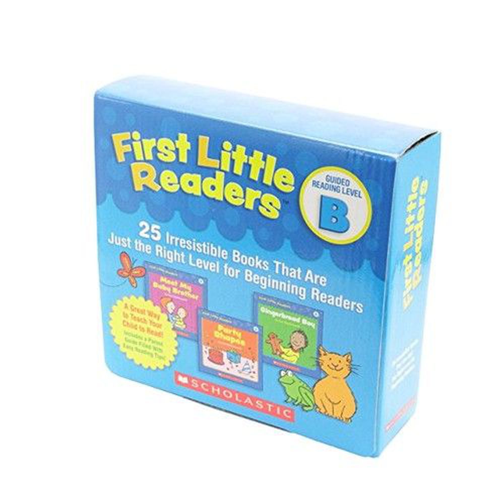 我的第一套小小閱讀文庫First Little Readers Level B-25本小書+1CD