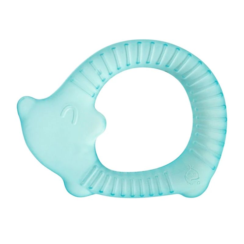 美國 green sprouts - 小綠芽冰鎮冷凍型按摩/舒緩疼痛固齒器_動物造型2入組-刺蝟寶寶