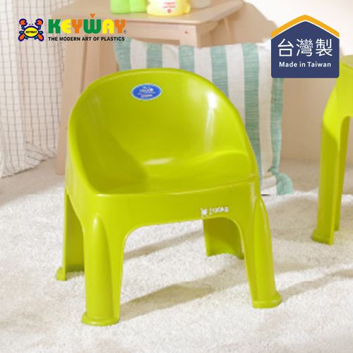台灣KEYWAY - RD718 QQ兒童椅凳(大)-3色可選-綠
