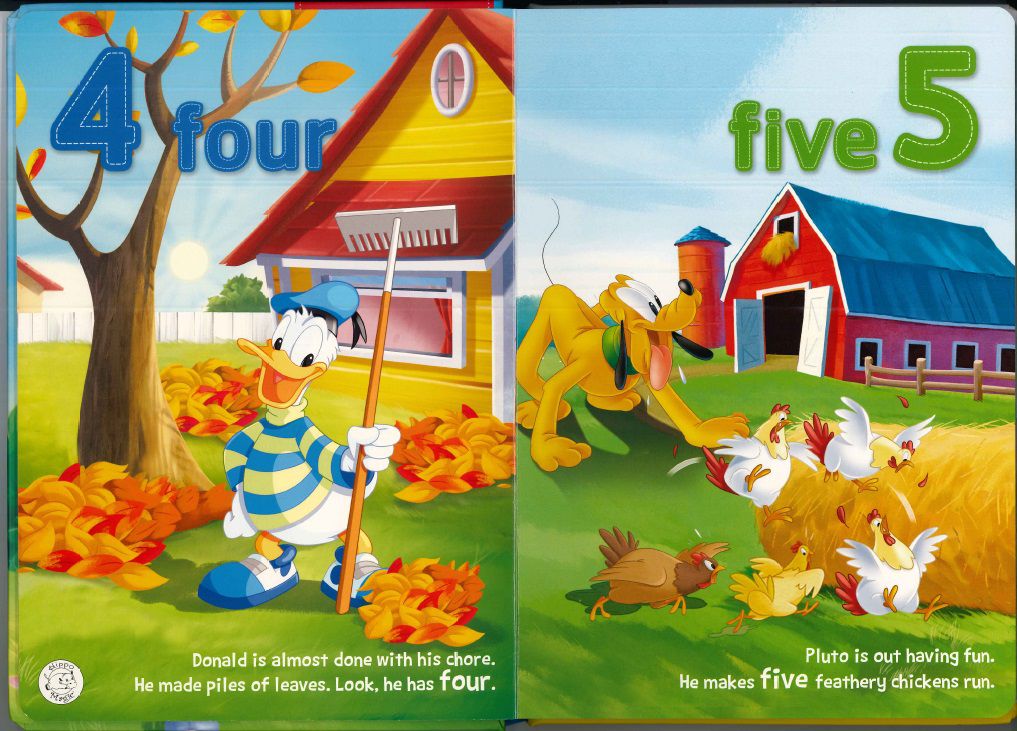 AR 3D立體故事書-123 Counting Fun with Mickey