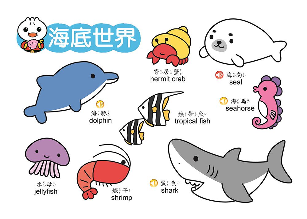 我的幼幼認知有聲學習書II*新版*