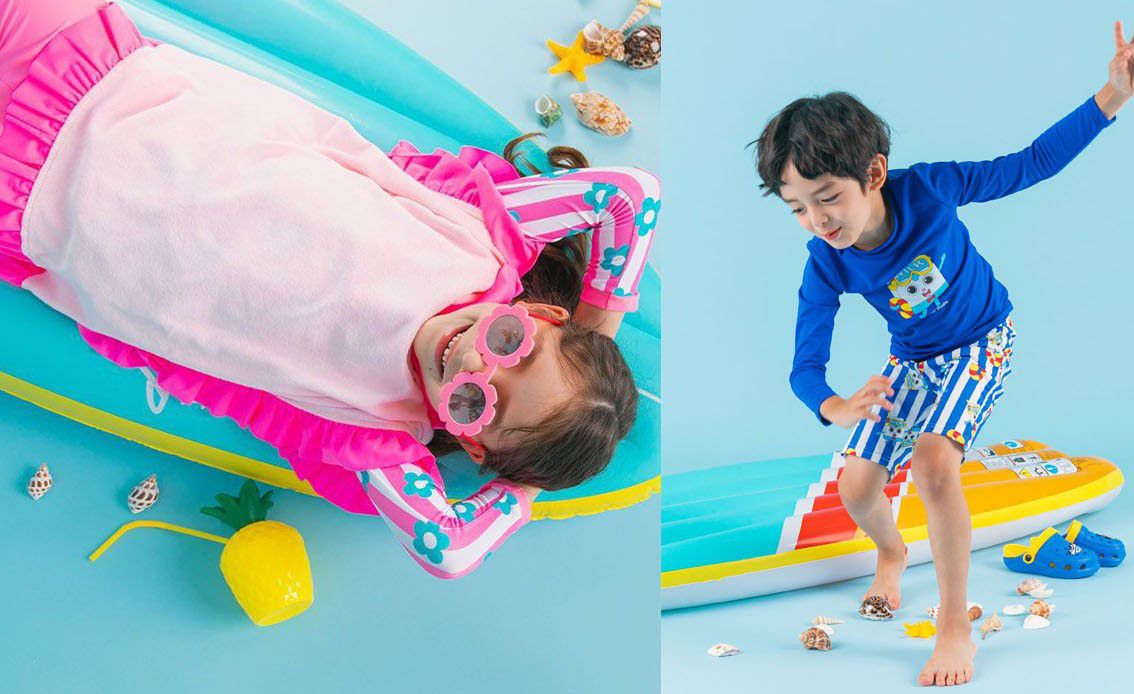 童星也在穿 ☼【韓國 OZKIZ】防滑沙灘鞋／抗UV泳裝