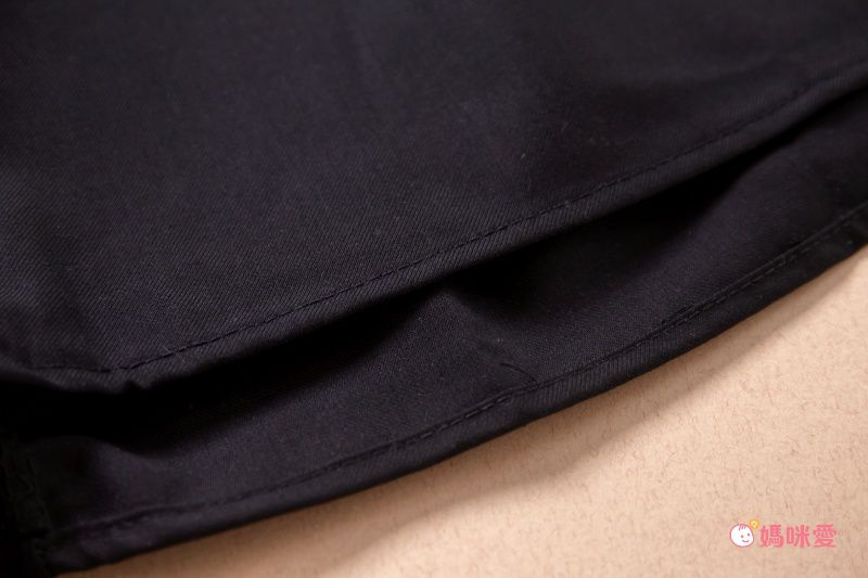 日本 fifth - 異材質拼接澎袖圓領五分袖上衣-咖啡