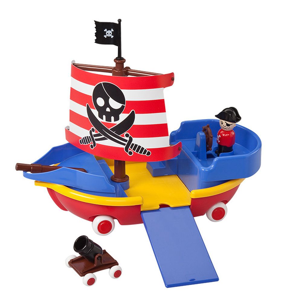 瑞典Viking toys - 探險海盜船(含1隻人偶)-30cm