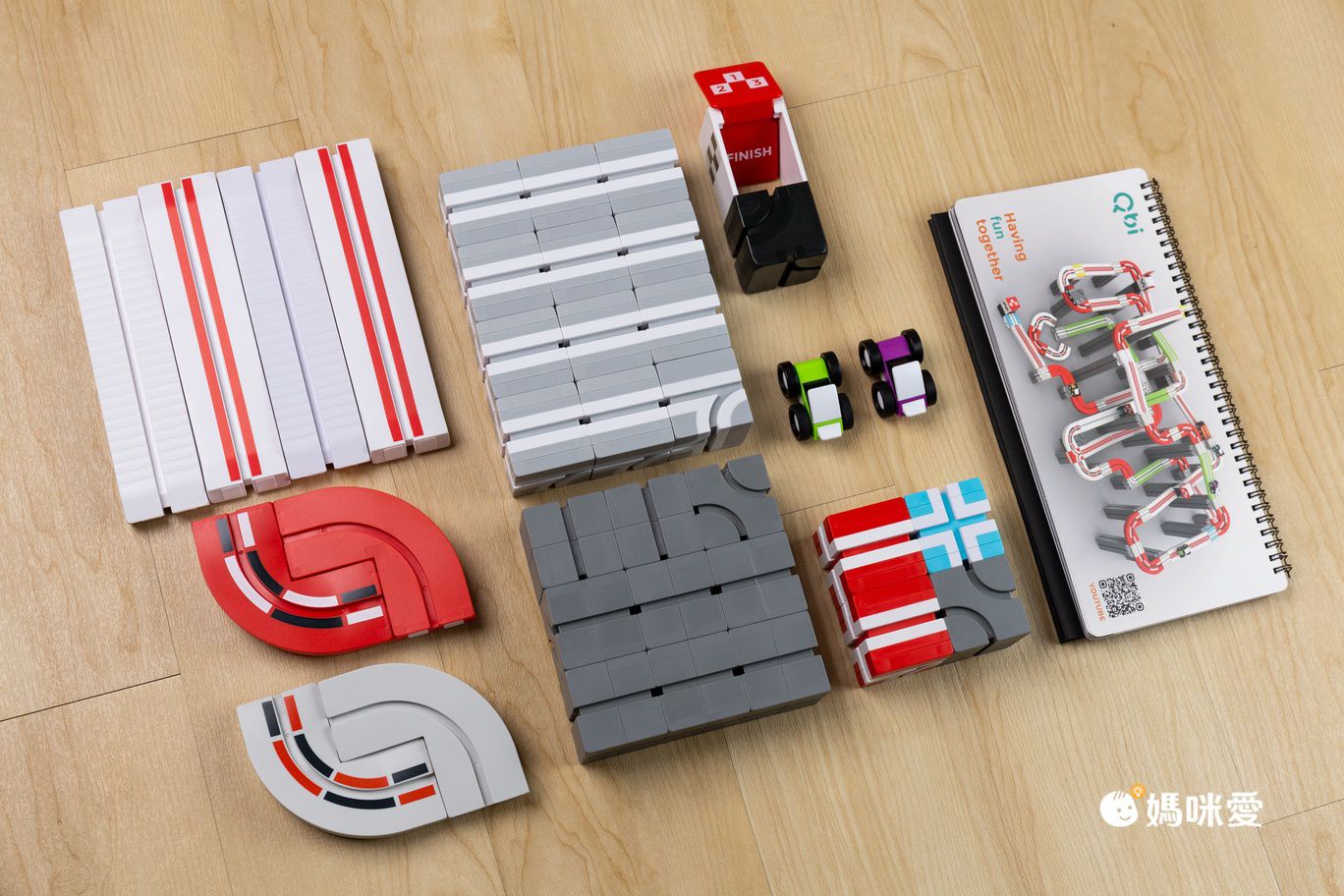 募資突破2400萬【Qbi】益智磁吸軌道積木玩具