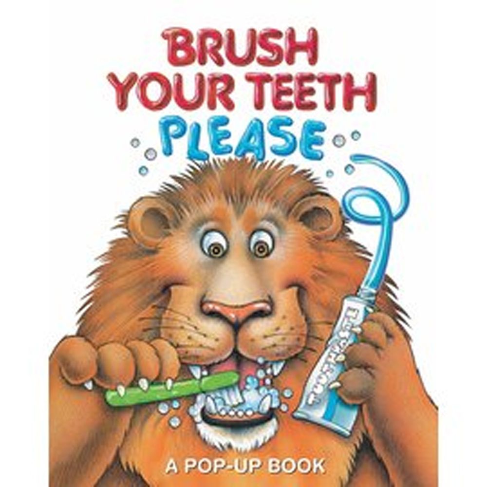 Brush Your Teeth, Please: A Pop-up Book 大家來刷牙（操作互動書）