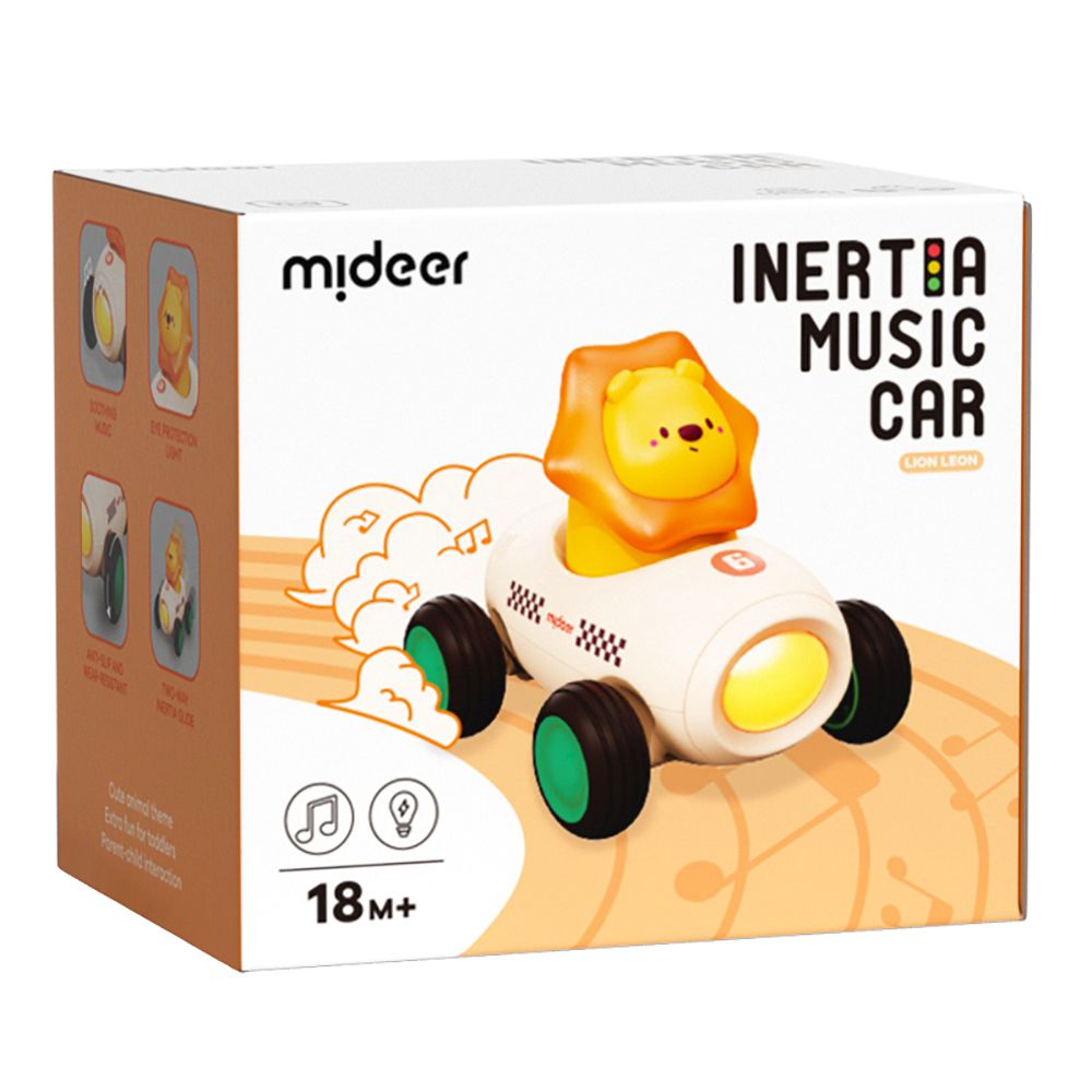 MiDeer - 幼兒音樂慣性車-小小獅