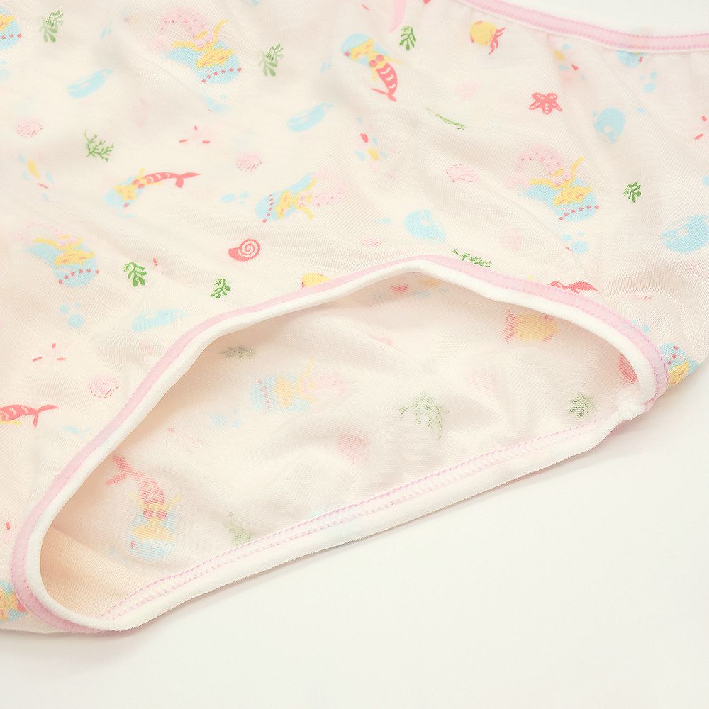 Annypepe - 女童95%天絲美人魚三角褲-粉色 (100-150cm)