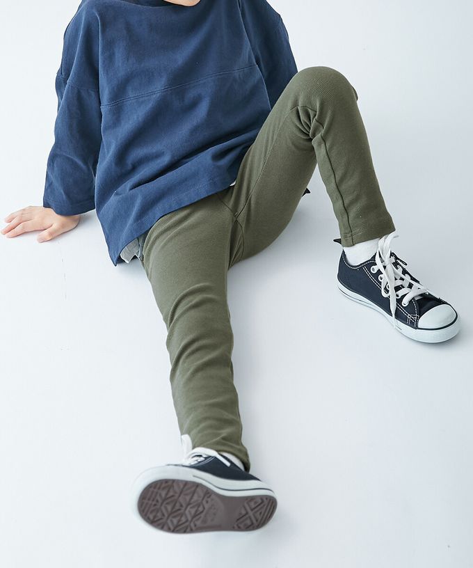 日本 devirock - [熱銷定番] 超彈力抗毛球休閒長褲-海軍藍