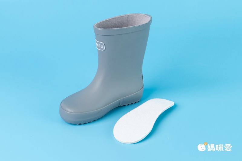 日本 OMNES - 歐風防滑橡膠兒童雨鞋-葡萄紫