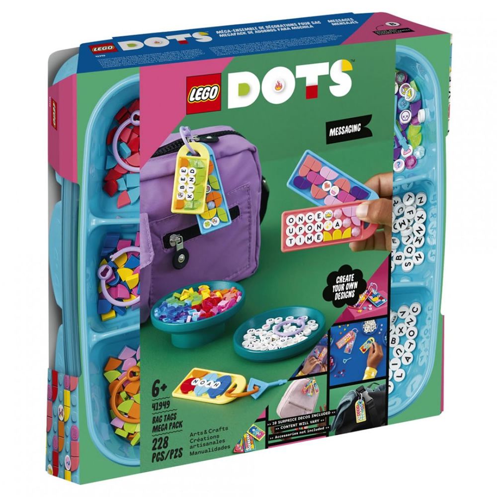 樂高積木 LEGO《 LT41949 》DOTS 系列 - 吊牌超值組 客製訊息-228pcs