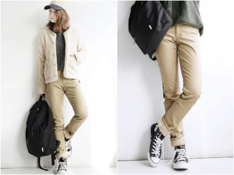 日本 Zootie 彈性顯瘦長褲特輯  #冬季絨毛款登場