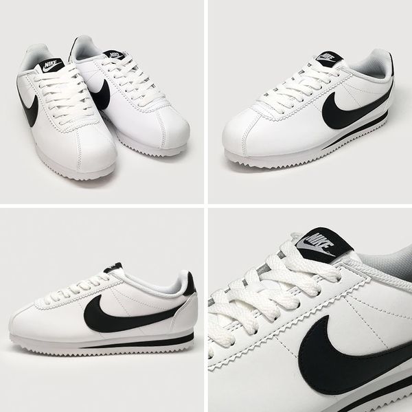 NIKE - Cortez GS 阿甘鞋(中童)-白藍紅