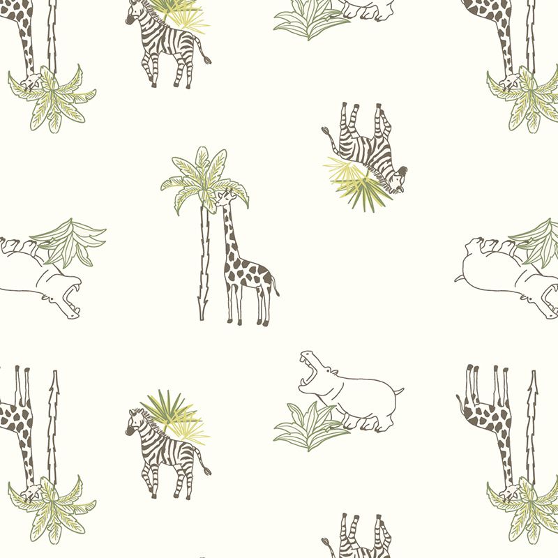 akachan honpo - 靜音豆子椅-動物-象牙白色