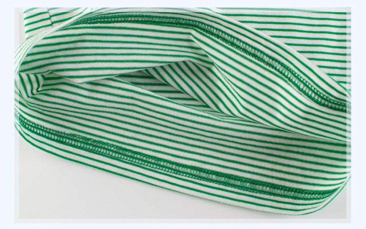 純棉無袖背心上衣-條紋款-藍+白