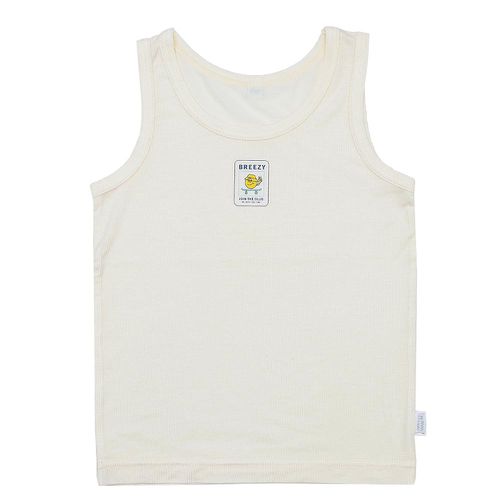 莫代爾親膚絲滑背心內衣(男寶)-BREEZY-米