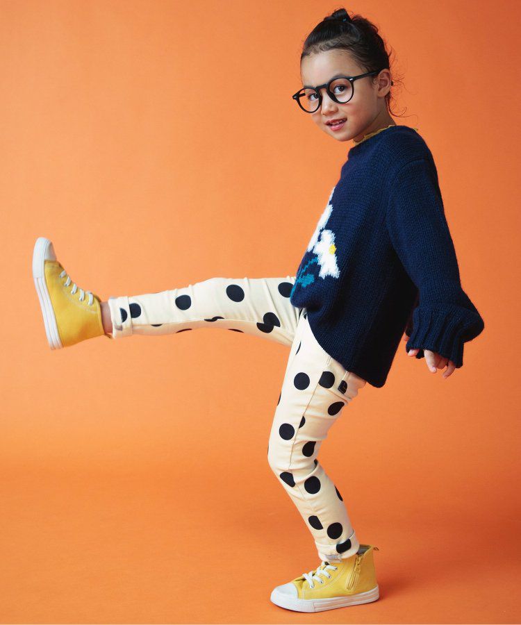 日本 BREEZE - 內刷毛輕量彈力合身長褲-灰格紋