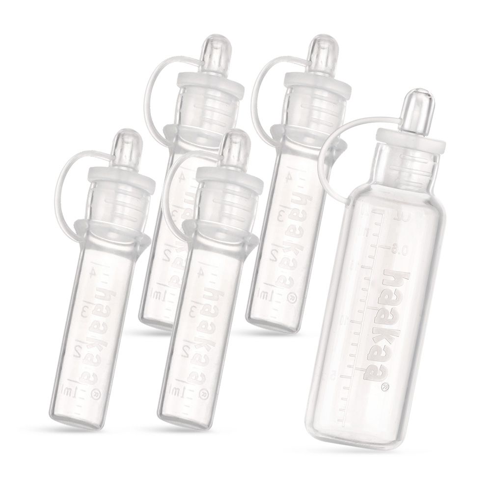 矽膠初乳收集器套裝（預滅菌）(20mlx1+4mlx4)-4入x4ml+1入x20ml