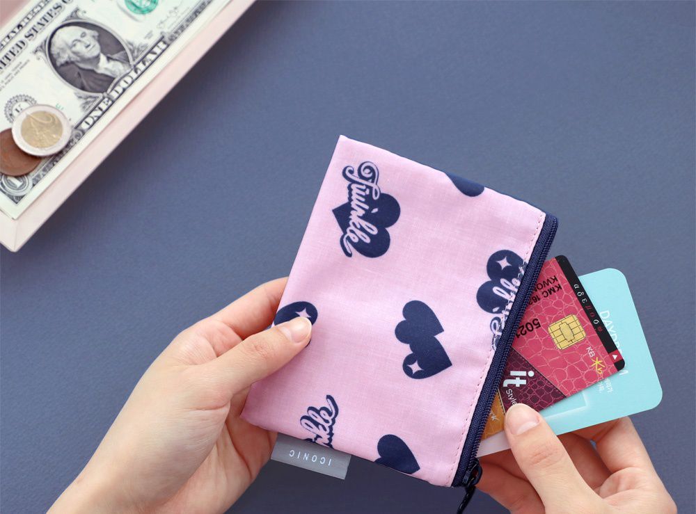 韓國 ICONIC - 防潑水收納袋(M)-童話獨角獸 (20X15cm)