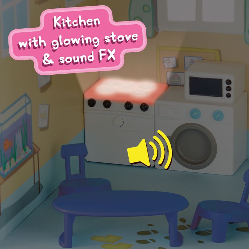 Peppa Pig 佩佩豬 - 【平台首賣】粉紅豬小妹-超質感巨型木製房屋組-12/20出貨