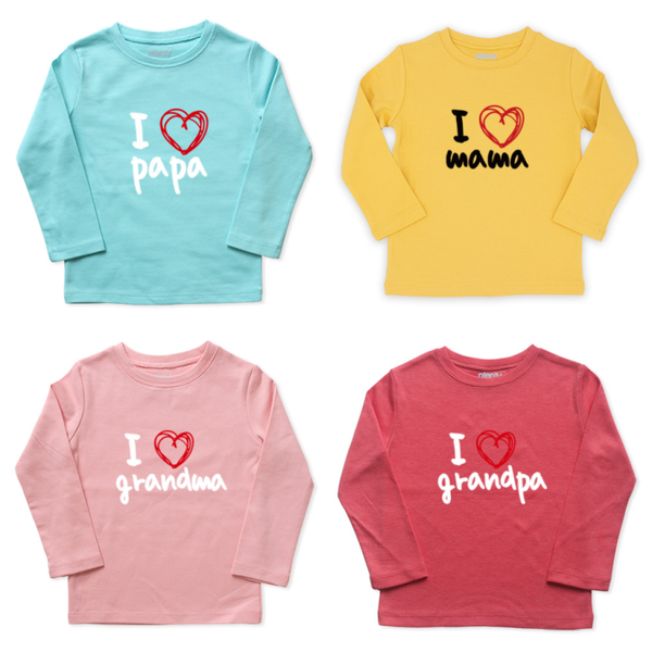 趣味標語 Plenty 童裝親子裝 ★ 一起幽默曬幸福★