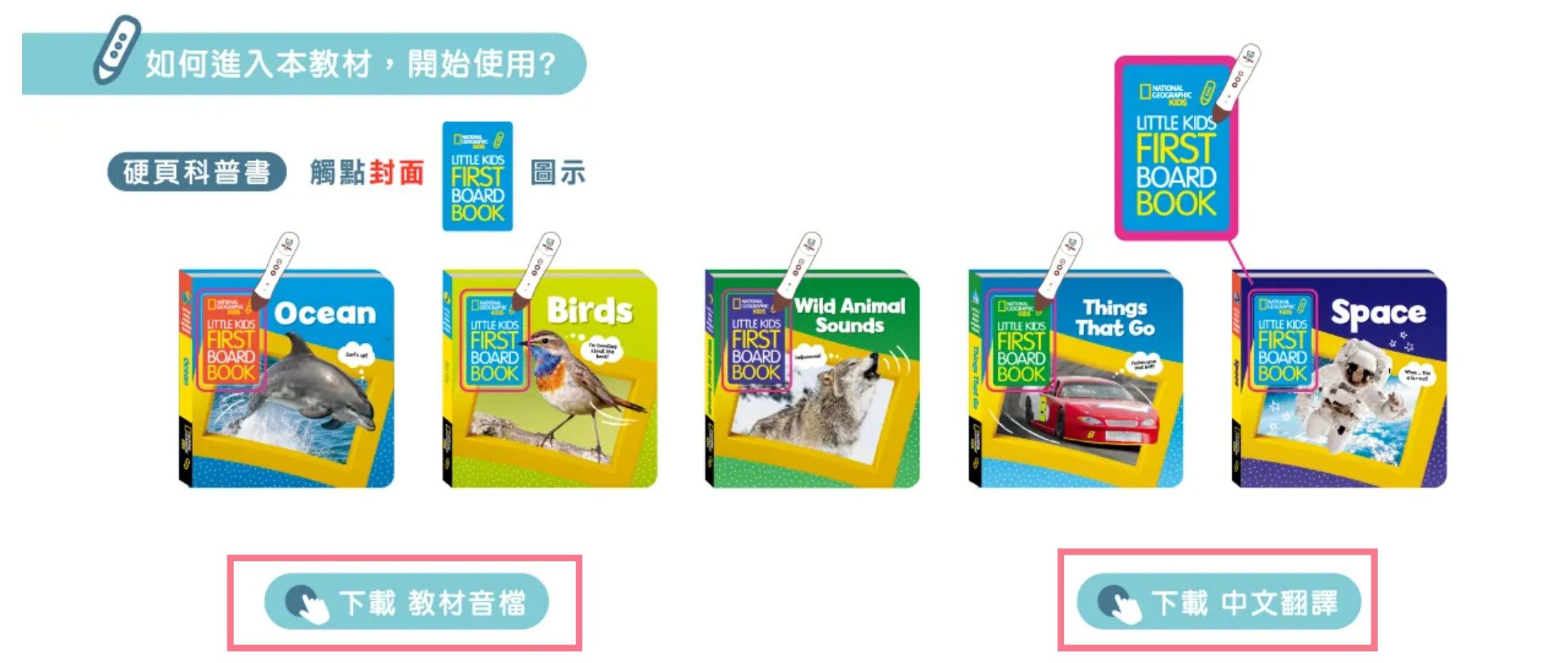 平台首賣【KIDsREAD × 國家地理頻道】全英文科普點讀套書