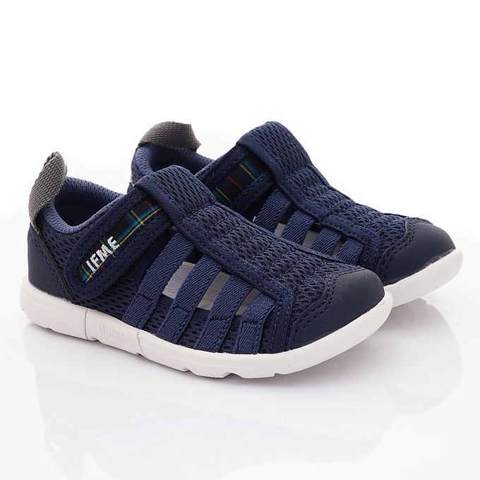 日本IFME - 水涼機能童鞋-IF20-341711軍藍(中小童段)-水涼鞋-軍藍