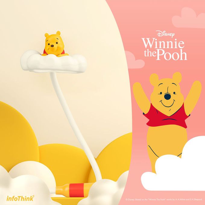 InfoThink - 小熊維尼系列 USB充電LED飄飄雲燈