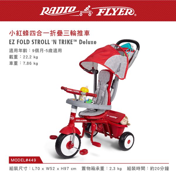 美國百年品牌 RADIO FLYER ❤ 兒童界的法拉利之稱超夯品牌！