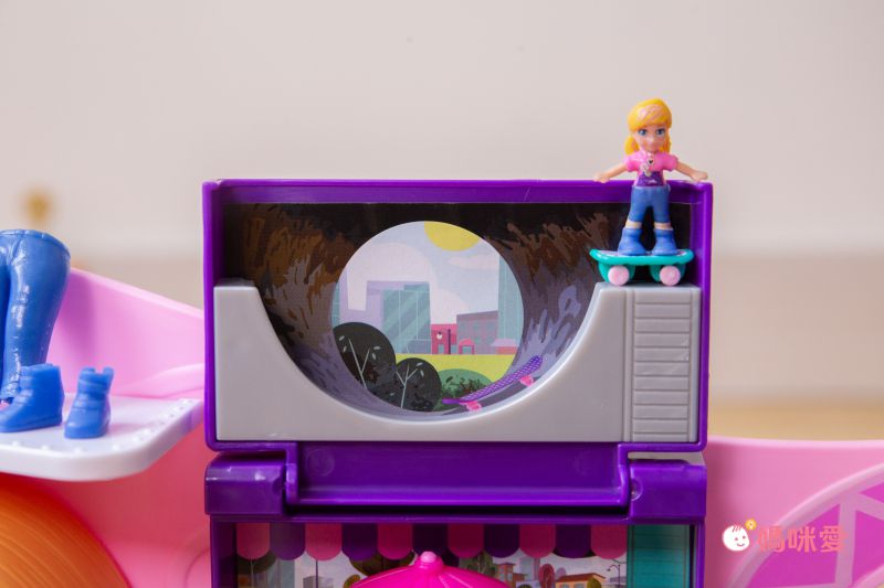 Polly Pocket 口袋波莉 - 口袋波莉房間變身組合