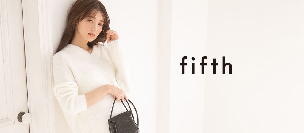 日本 fifth - 異材質拼接澎袖圓領五分袖上衣-咖啡