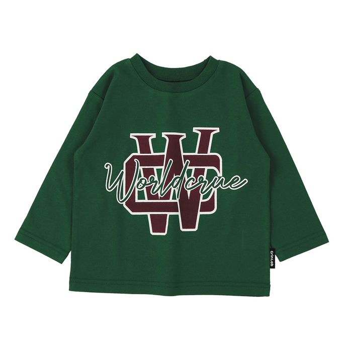 日本 ZOOLAND - [推薦]定番印花薄長袖上衣-小熊玩偶-莓粉紅