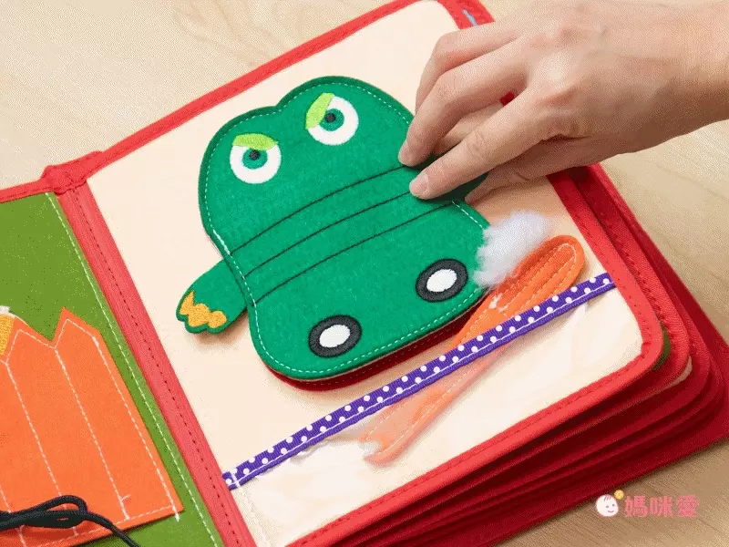 職能治療師推薦【MY FIRST BOOK】蒙特梭利手工布書