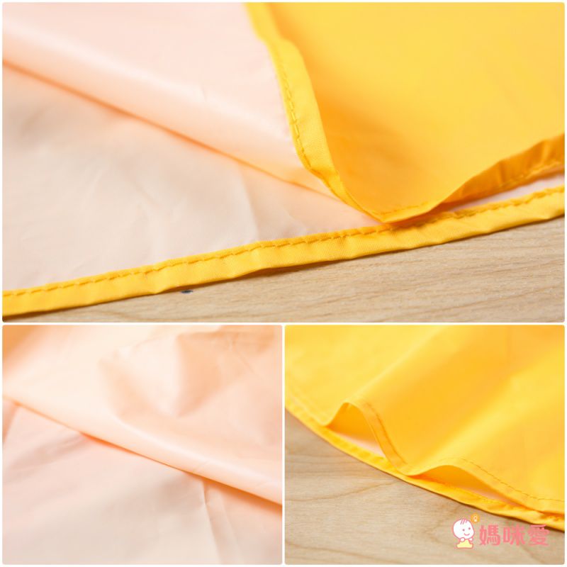 SMALLY - 兒童雨衣-雨披式-黃色