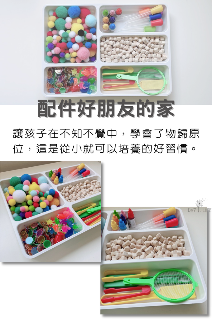 玩玩 Play - 韓國分格多用感官盆-分分盆_圓圓 (直徑37cm/深度4cm)