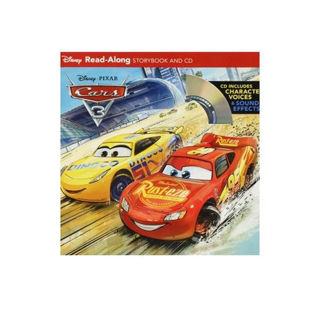 迪士尼系列CD有聲書-Cars 3 汽車總動員3