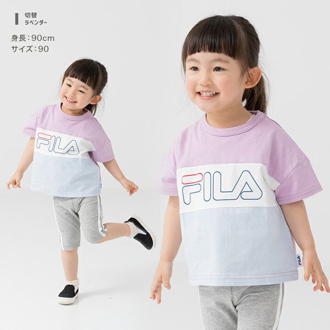 日本 Chil2 - FILA聯名 休閒短袖上衣-刺繡小logo-白