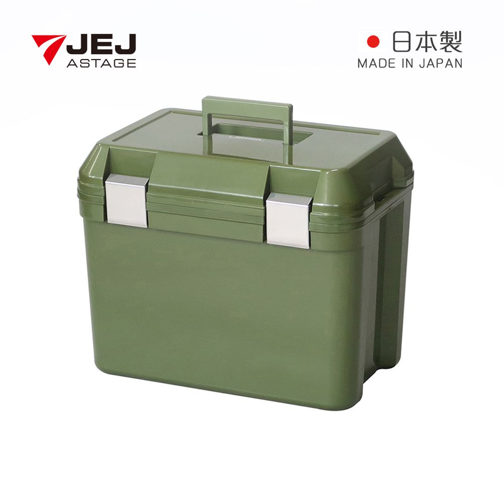 日本製手提肩揹兩用保冷冰桶-軍綠-25L