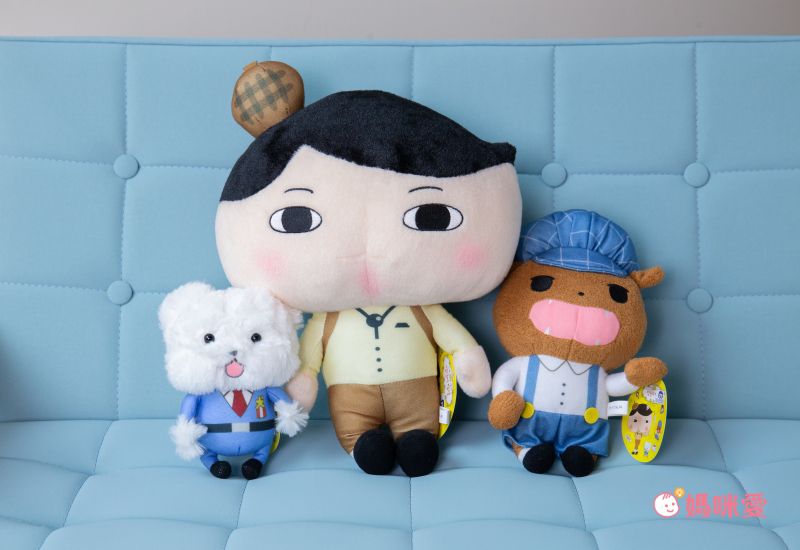 屁屁偵探 - 屁屁偵探-屁屁偵探絨毛娃娃-30cm+【獨家贈】瑪莉歐瓶蓋配件抽抽包(款式隨機)
