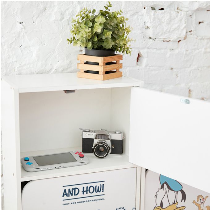 收納王妃 - 迪士尼 Disney【經典唐老鴨】三層收納櫃 三層三門櫃雙層櫃 收納櫃 木櫃 書櫃