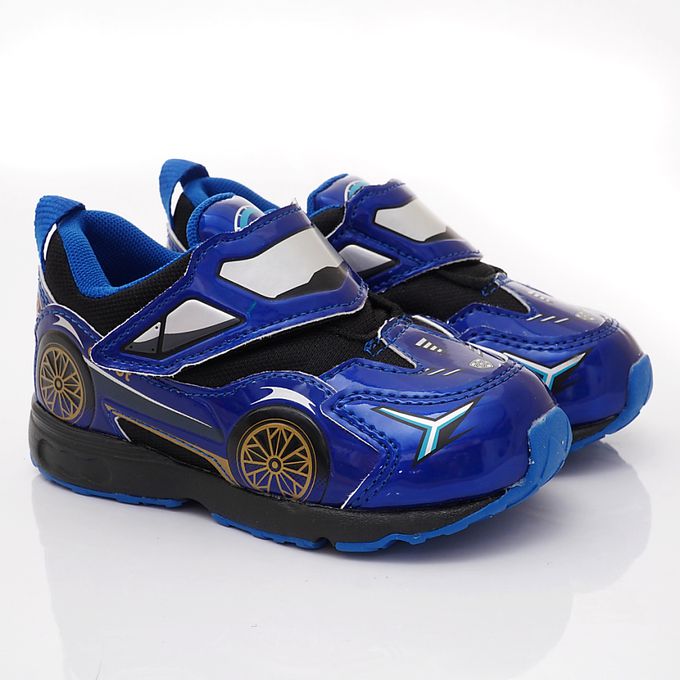Moonstar日本月星 - 月星CR賽車運動鞋-CRC23285藍-15-19cm(中小童)-運動鞋-藍
