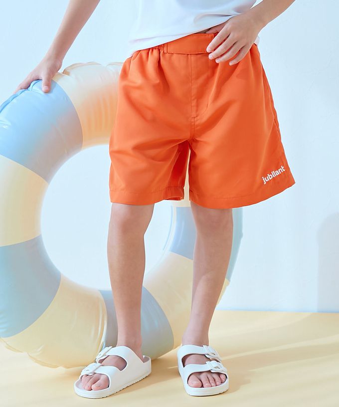 日本 devirock - 抗UV 水陸兩穿舒適鬆緊短褲-（腰圍可調整）-黑